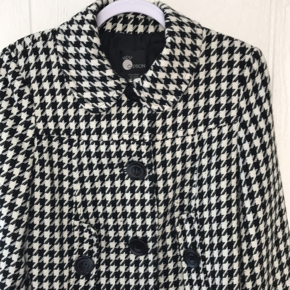 Houndstooth Button Front Jacket First Option Wome… - image 3